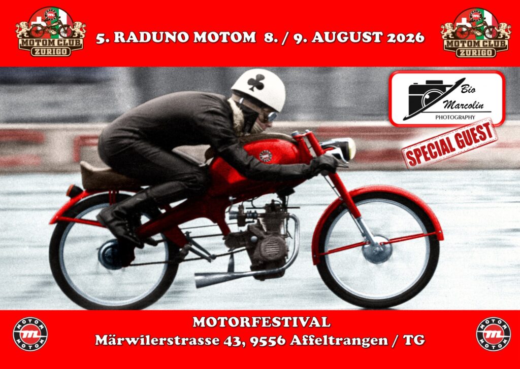 locandina raduno motom di Zurigo